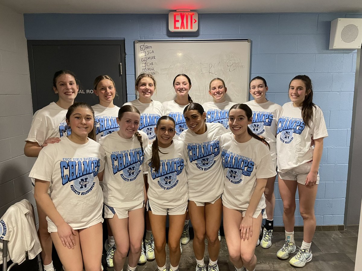 Nazareth GBB (@nazarethgbb) on Twitter photo 🚨Nazareth 62- St Viator 34🚨
🏀Sakalas - 16pts
🏀Austin - 14pts, 10rebs
🏀Towne - 11pts
🏀von Schlegell - 10pts
🏀Shelton - 9pts
🏀Moore- 2pts
Naz moves to 28-2 (11-1 ESCC)
🔥 24-25 ESCC CHAMPS 🔥
#WhyNotUs #RideTheWave
<a href="/jwelge96/">Joshua Welge</a> <a href="/K_Williamsmedia/">Kyle W</a>
<a href="/mikeclarkpreps/">MikeClarkPreps</a> 🚨Nazareth 62- St Viator 34🚨
🏀Sakalas - 16pts
🏀Austin - 14pts, 10rebs
🏀Towne - 11pts
🏀von Schlegell - 10pts
🏀Shelton - 9pts
🏀Moore- 2pts
Naz moves to 28-2 (11-1 ESCC)
🔥 24-25 ESCC CHAMPS 🔥
#WhyNotUs #RideTheWave
<a href="/jwelge96/">Joshua Welge</a> <a href="/K_Williamsmedia/">Kyle W</a>
<a href="/mikeclarkpreps/">MikeClarkPreps</a>