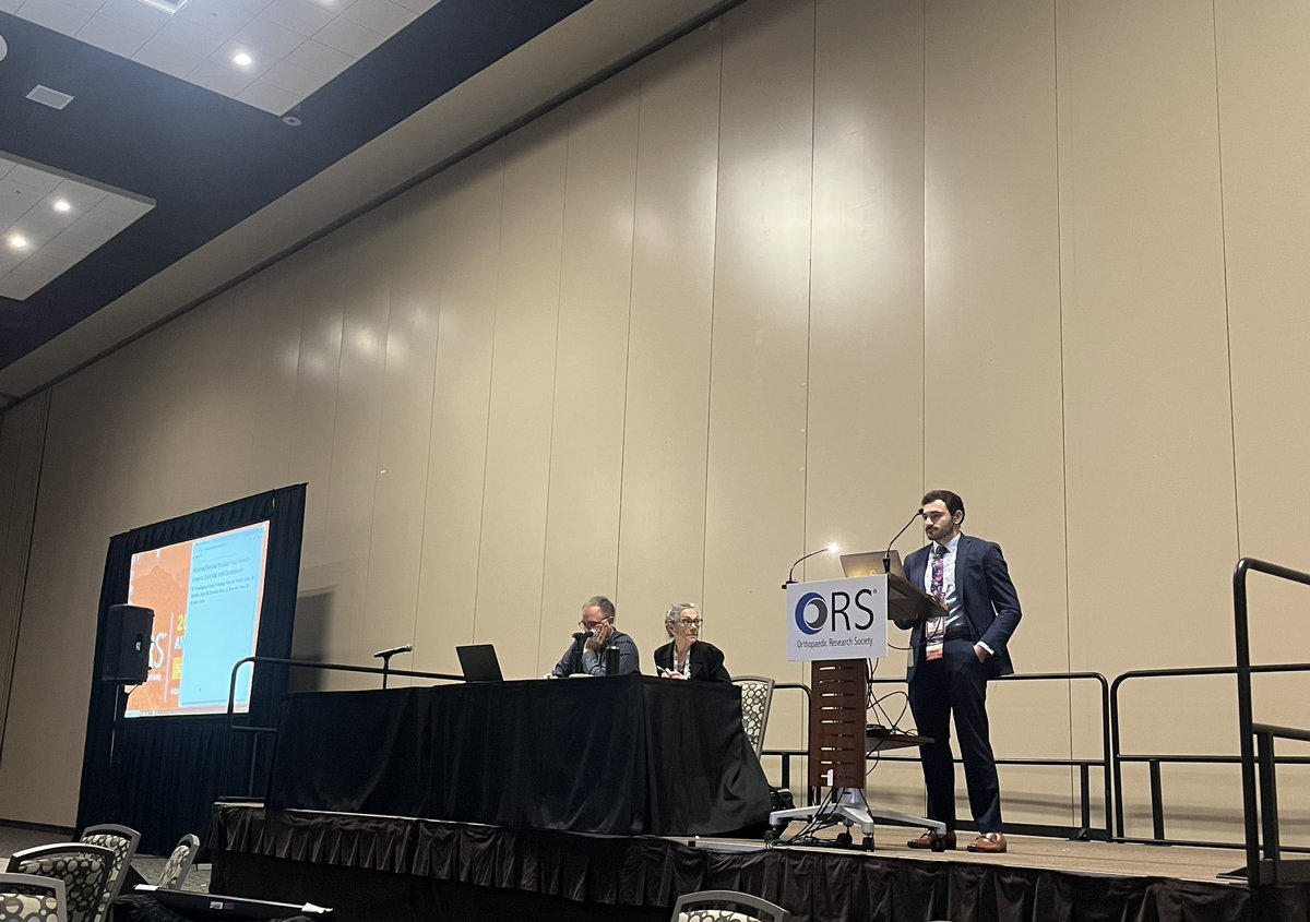 jboerckel's tweet image. Returning home rejuvenated by time w so many dear friends at #ORS2025
Also so proud and thankful for my group.
Special congrats to @cpane94 on winning the NIRA, @AmiLang_Science on @isfrfractures🥇Podium Award and @ESeidlScience on @ors_tendon 3MT Award 🙌