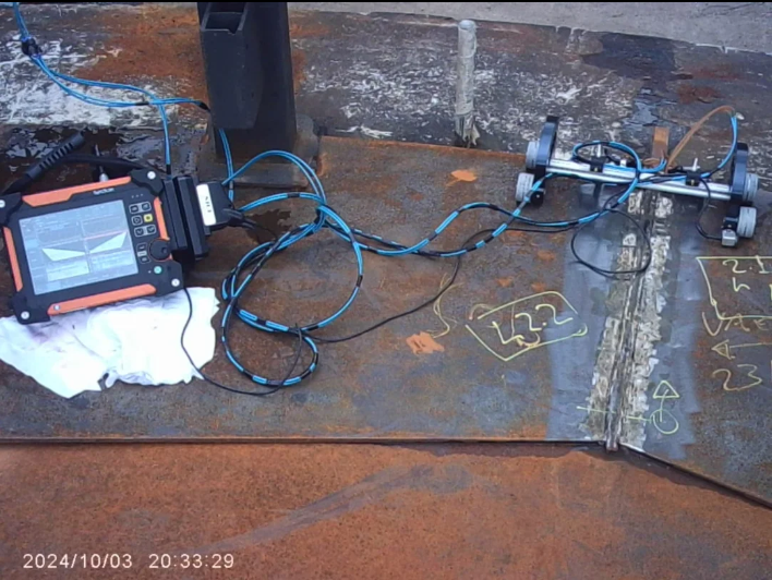 ndt_siui's tweet image. PAUT inspection in Brazil
Equipment: #SyncScan (SIUI)