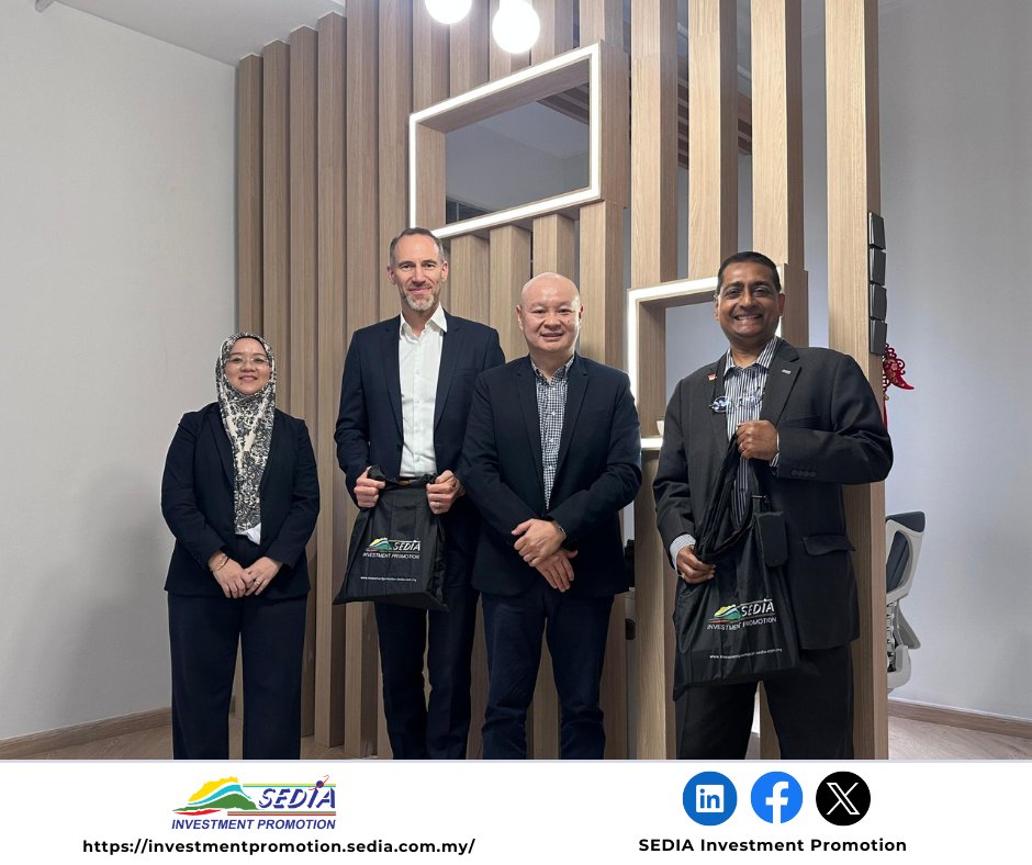 SEDIAIPofficial's tweet photo. Drees &amp; Sommer paid a visit to SEDIA, eager to learn more about the opportunities and potential that Sabah has to offer. The exchange of insights paved the way for exciting possibilities in sustainable development and investment.

“SABAH – Your Next Investment Destination” https://t.co/maSvurhDo3