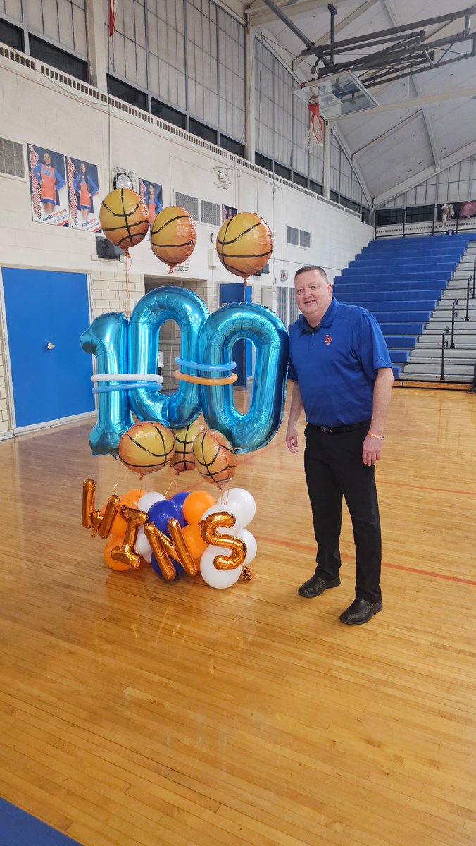 Congratulations to coach Starll on 100!