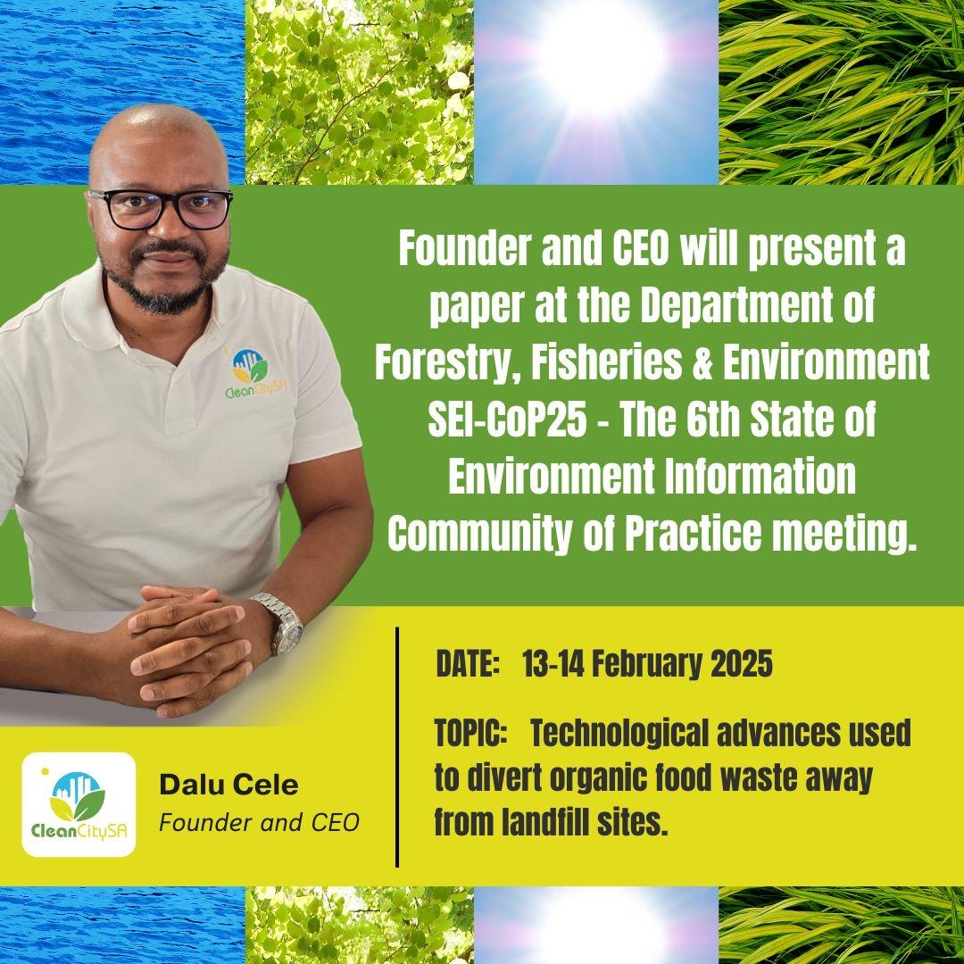 With a deep sense of gratitude and honor, I accepted an invitation to present a paper at the gathering of environmental industry peers, international organisations, national and provincial government departments, municipalities, consulting companies, NGOs, universities, SOEs etc.