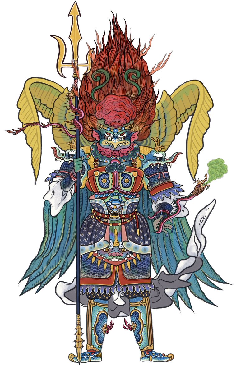 狮驼岭三魔
狮驼王 象魔王 鹏魔王

祝大家元宵节快乐🏮🍾🎆

#illustration  #pen  #絵 #芸術 #1日1絵 #絵画  #漫画 #創作 #插畫 #painting #fineart #イラスト #イラストレーション #絵描きさんと繫がりたい  #绘画 #插画