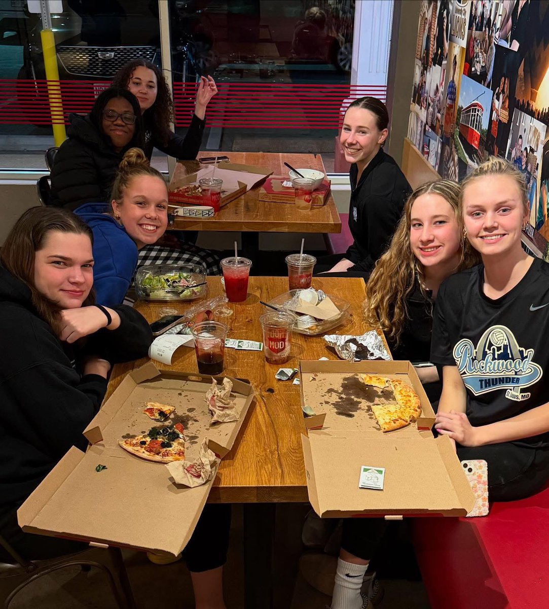 Swimming, prayers &amp; pizza! Congrats to Sarah G and LaNiya H for posting personal best times and improving their state rankings at today’s last chance meet!! Next stop: STATE CHAMPIONSHIPS!
