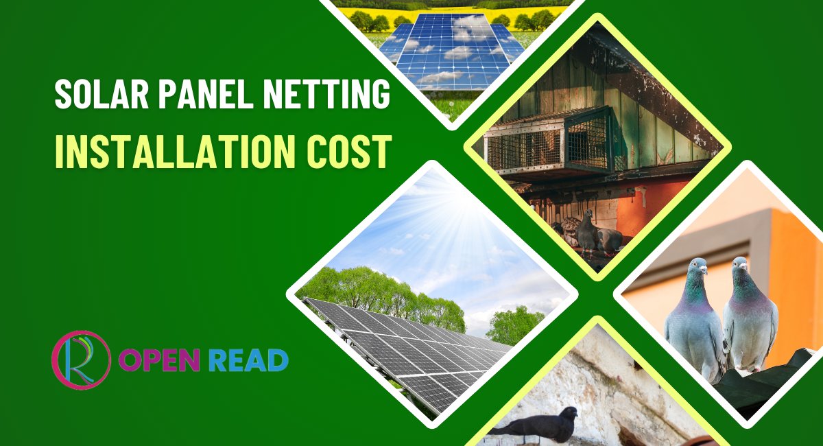 openread2021's tweet photo. The cost of solar panel netting installation typically ranges from $300 to $1,500, depending on factors like roof size, panel count, and material quality.
https://t.co/XgHfDeB3w0
#renewableenergy #Solarsystem #electronics #openread https://t.co/4TpQSSYtxr