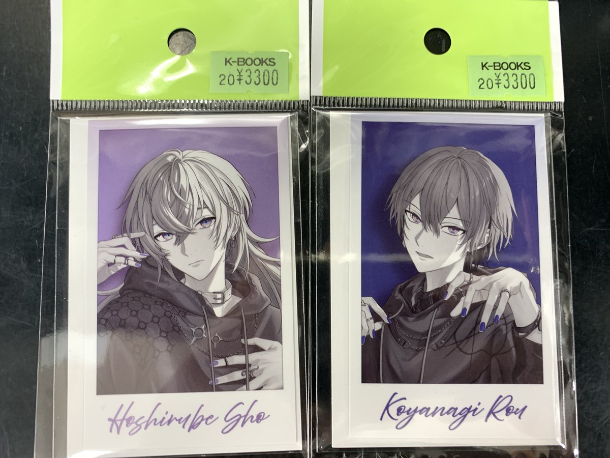 にじネイル 小柳ロウ 星導ショウ チェキ風カード 入荷情報】 にじさんじ にじネイル Bright 星導ショウさん 小柳ロウ