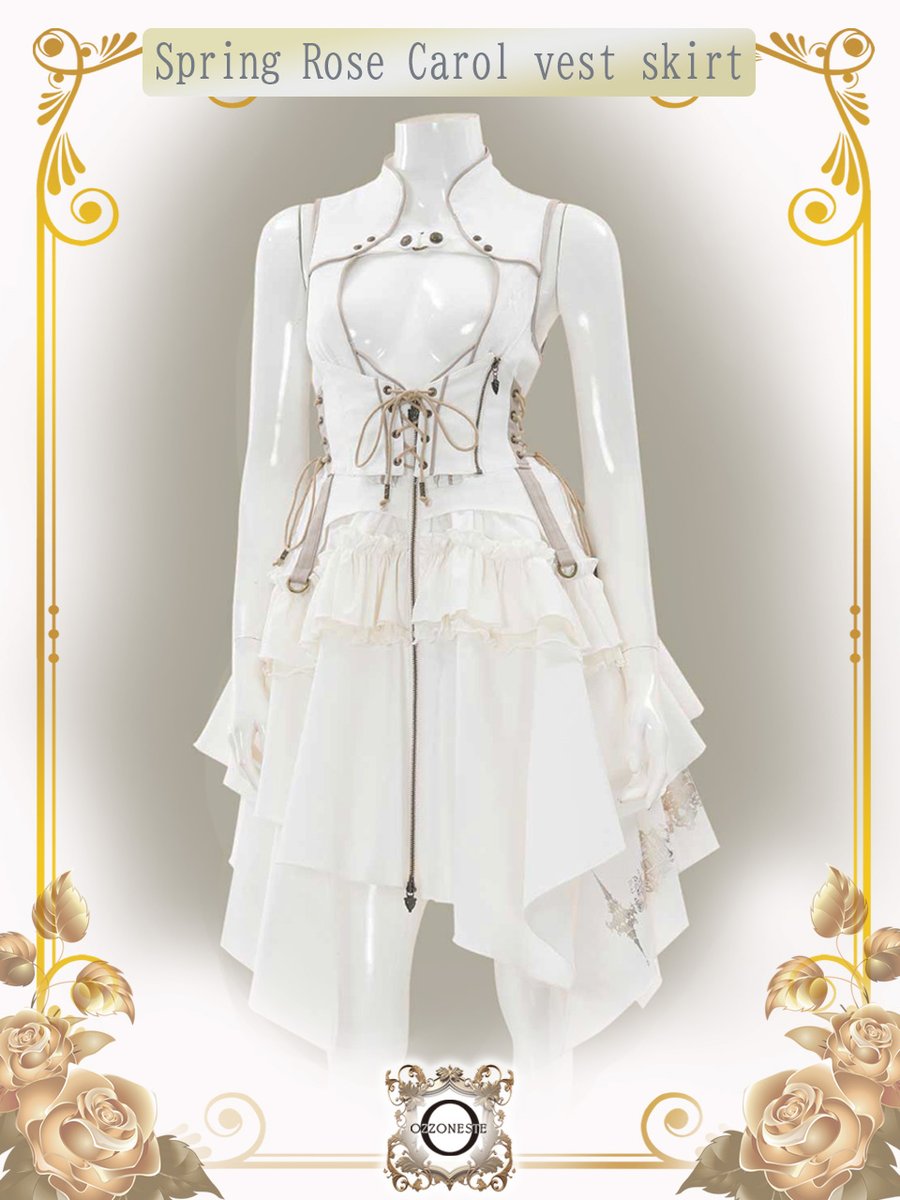 🌹Spring Rose Carol ベストスカート