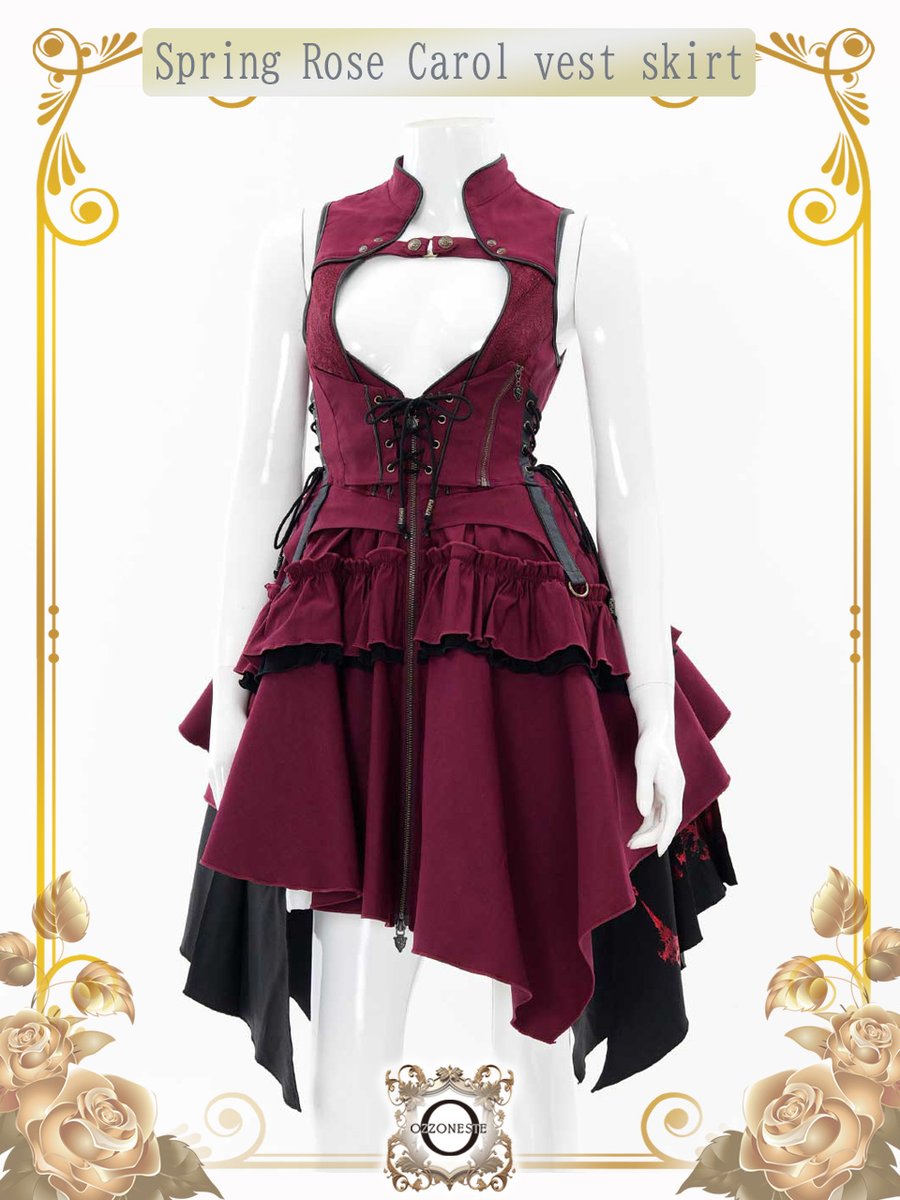 🌹Spring Rose Carol ベストスカート