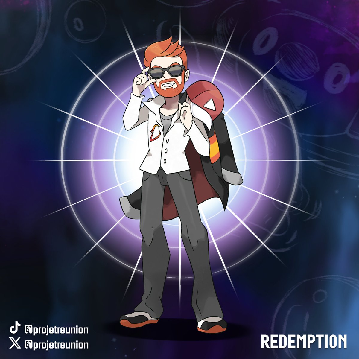 projetreunion's tweet photo. Un nouvel héros apparaît à travers le multivers !
✦ Redemption
✦ Univers Bêta
✦ Équipe Coup Critique
✦ On raconte qu'il aurait enfin touché avec Exploforce
#fangame #pokemon #reunion
art by @Brumirage https://t.co/XsPKr5TDbK