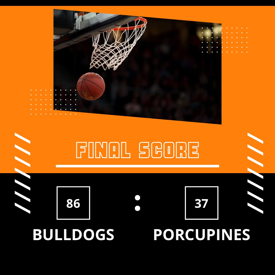 The Dunkin Dogs secured a decisive victory in their final regular season game. With a 26-6 record, we have earned the #1 seed in Division I (Big School) and are poised to enter the playoffs. Our opponent for next week's playoff matchup has yet to be determined. #NPH‼️🐾