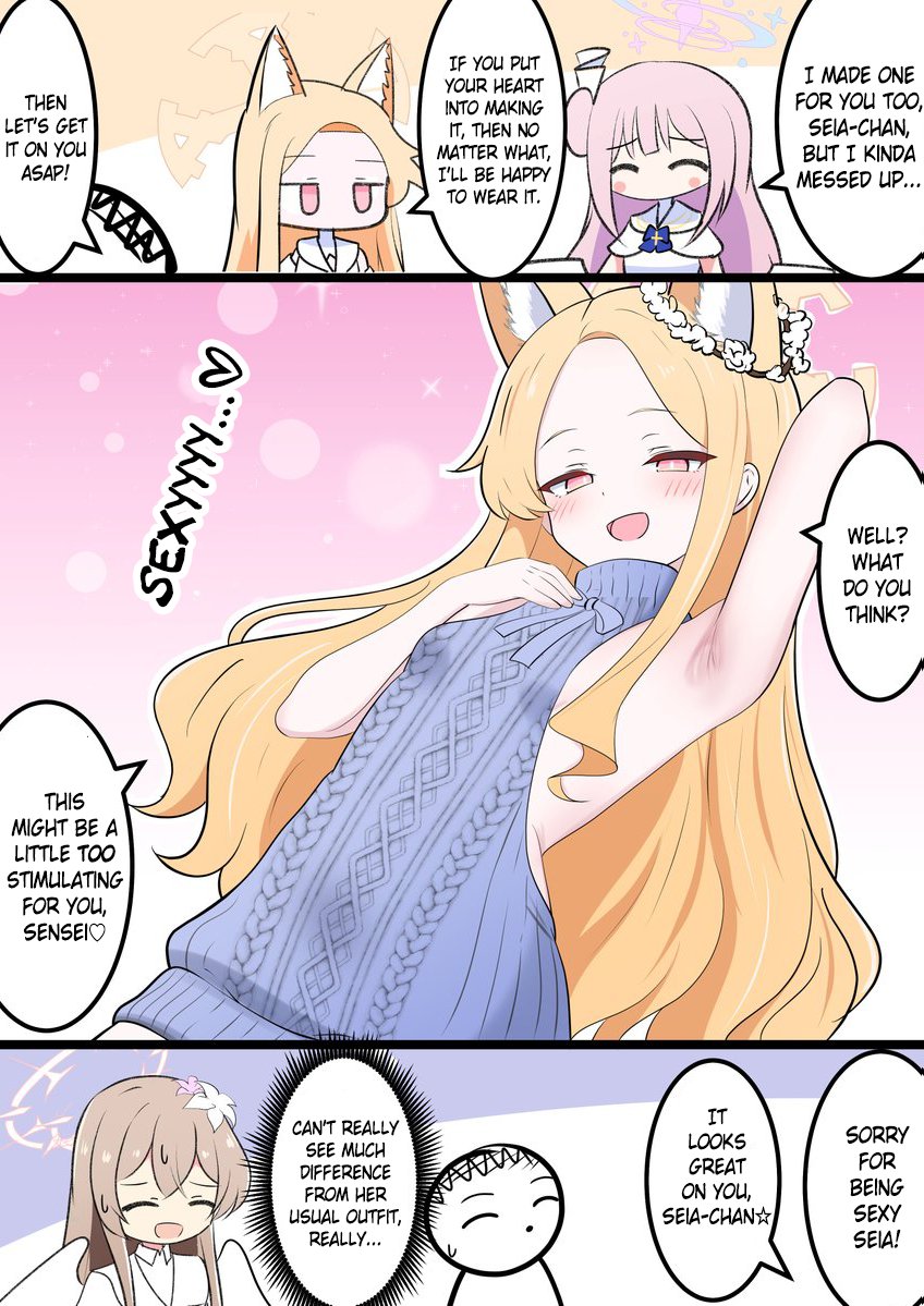 英語版です! [EN] Seia-chan and Sweater A continuation of