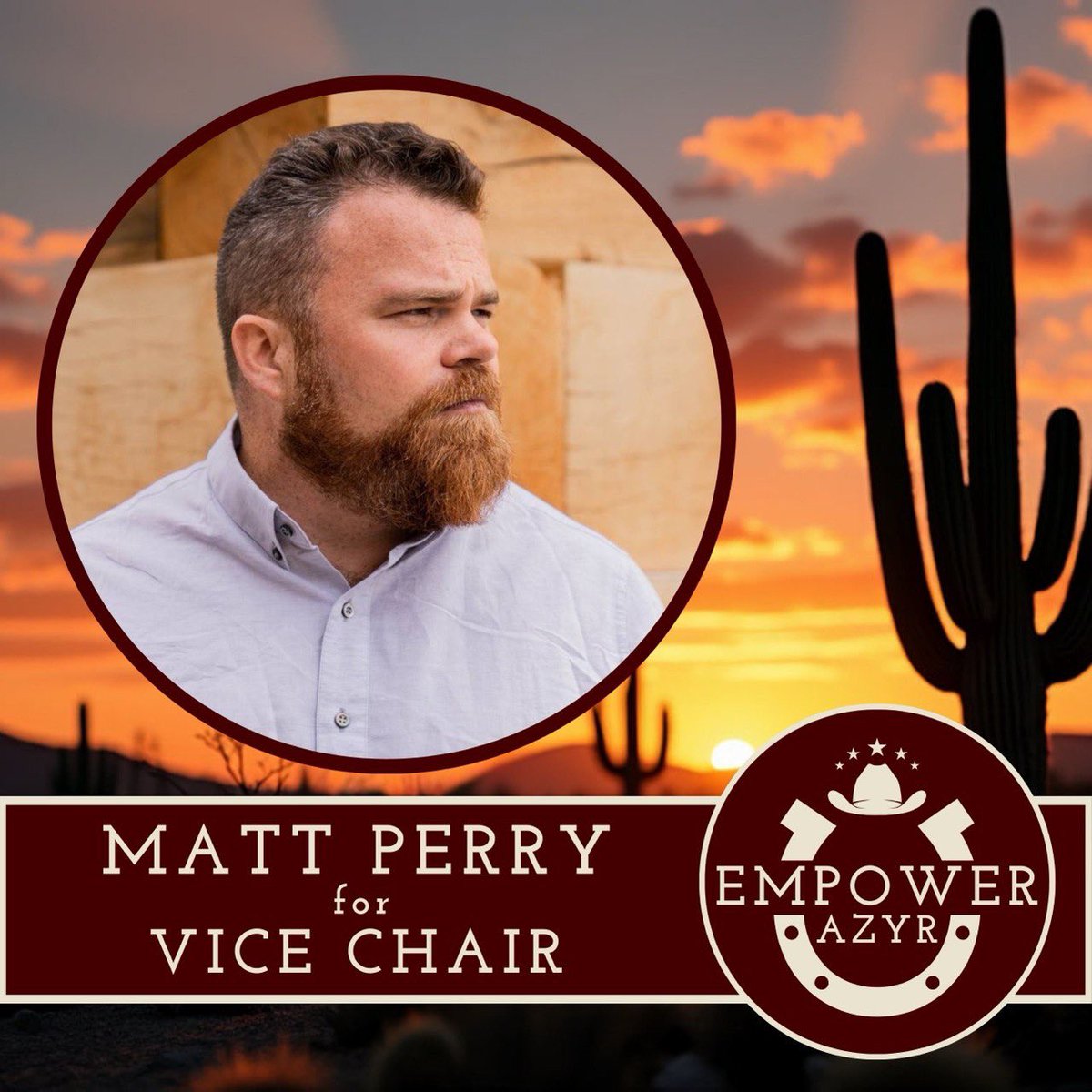 🚨Introducing Matt Perry, small business owner, Navy reservist, &amp; founder of Emery-Riddle College Republicans

In 2016 as AZYR Chair, he was the FIRST State YR Chairman to endorse President Trump. 

Matt rechartered the Yavapai YRs in 2024 &amp; we are excited to have him on board!