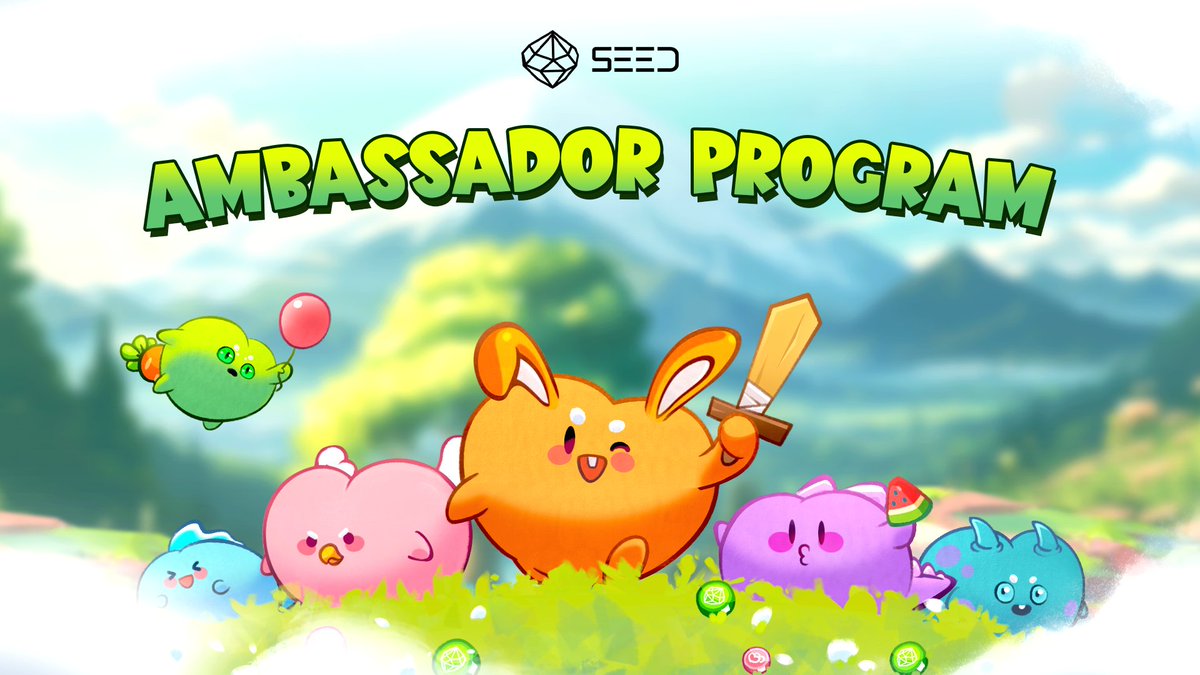 👾 𝐒𝐄𝐄𝐃 𝐀𝐦𝐛𝐚𝐬𝐬𝐚𝐝𝐨𝐫 𝐏𝐫𝐨𝐠𝐫𝐚𝐦 – 𝐋𝐞𝐚𝐝 𝐭𝐡𝐞 𝐖𝐚𝐲 &amp; 𝐄𝐚𝐫𝐧 𝐒𝐄𝐄𝐃 𝐌𝐨𝐧 𝐍𝐅𝐓 𝐁𝐨𝐱𝐞𝐬!

We see SEED Verse as a world where our Ambassadors are the pioneers, shaping the future of our growing community. Now, we’re calling on influential individuals