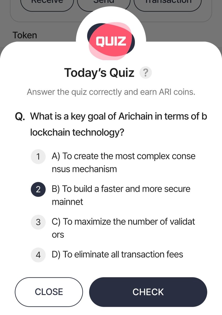 AriChain ( Ari Wallet ) Daily Quiz Answer Today !
🗓️ 12.02.2025