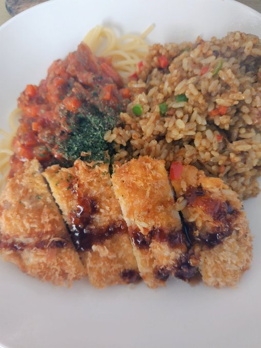 トルコライスの完成じゃ! 