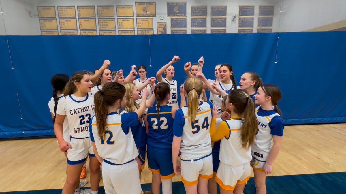 Jillian Harris (@jillianeharris) on Twitter photo The 5th Grade Jr. Crusader Girls basketball team had a great time at Senior Night for the CMH Girls Basketball game vs Tosa West. #CMHJrCrusaders #girlswhoplaybasketball <a href="/cmhGirlsBBall/">Catholic Memorial GBB</a> The 5th Grade Jr. Crusader Girls basketball team had a great time at Senior Night for the CMH Girls Basketball game vs Tosa West. #CMHJrCrusaders #girlswhoplaybasketball <a href="/cmhGirlsBBall/">Catholic Memorial GBB</a>