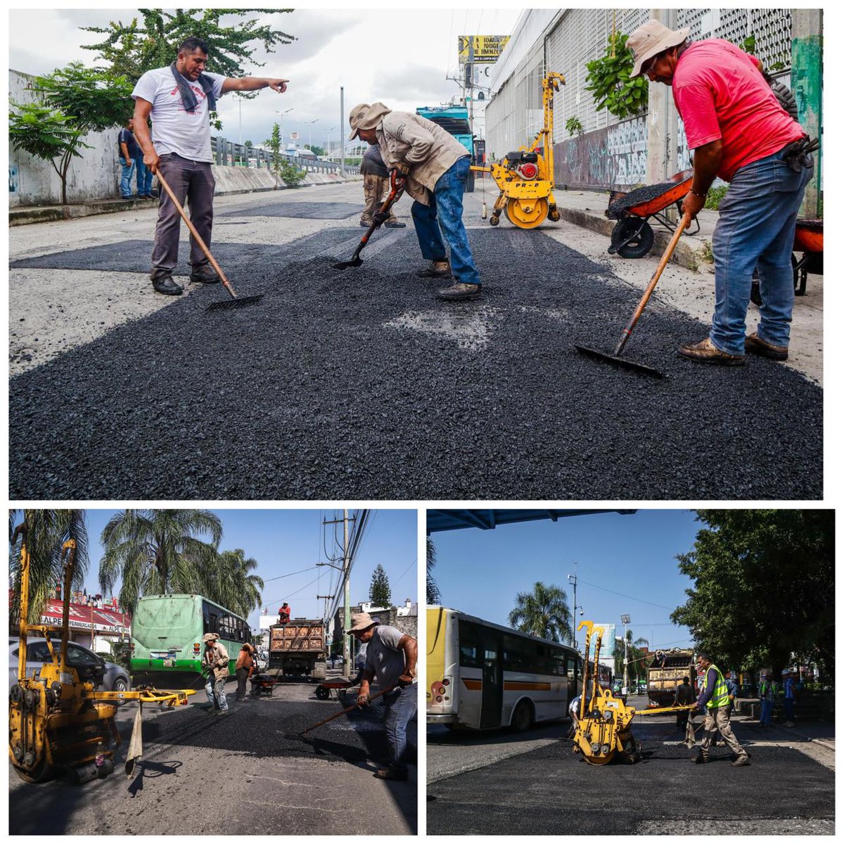 vida_politica's tweet image. #CUERNAVACA NO DA TREGUA A SU #PROGRAMADEBACHEO PARA UNA CIUDAD MÁS SEGURA Y TRANSITABLE:  #JOSÉLUISURIÓSTEGUI HA INTENSIFICADO LAS ACCIONES DE MANTENIMIENTO VIAL, POR LO QUE DESDE ENERO A LA FECHA SE HA LOGRADO LA REHABILITACIÓN DE MÁS DE SEIS MIL METROS CUADRADOS……