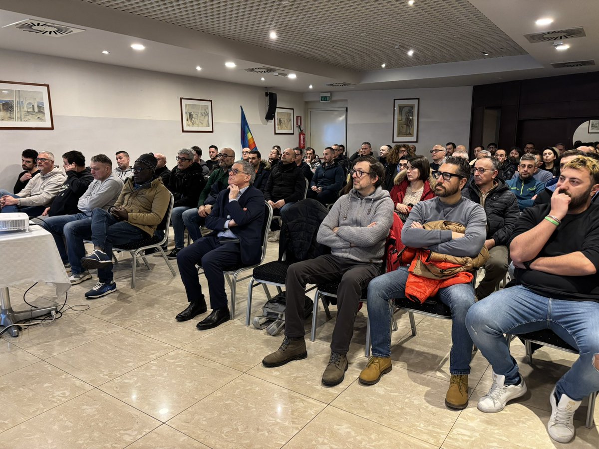 Al via il Consiglio provinciale della Uilm Pesaro e Urbino alla presenza del Segretario generale <a href="/RoccoPalombella/">Rocco Palombella</a> 🔵🔵🔵