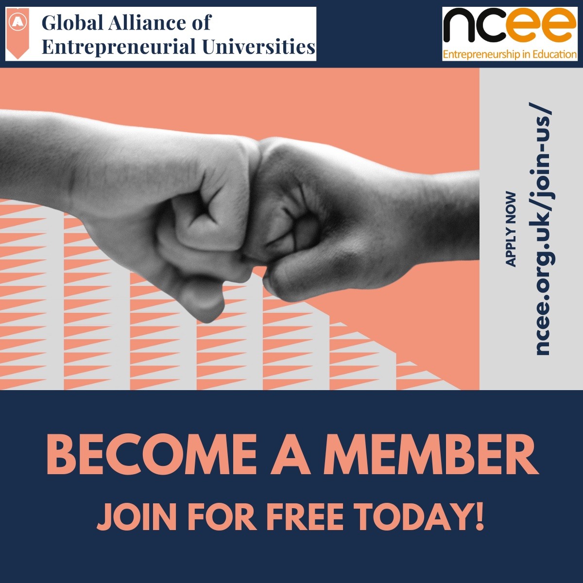 Join us at NCEE and become part of the Global Alliance of Entrepreneurial Universities! Connect with a thriving community, access exclusive resources, and tackle the challenges shaping education’s future. Free and premium memberships available: eu1.hubs.ly/H0gg_0w0