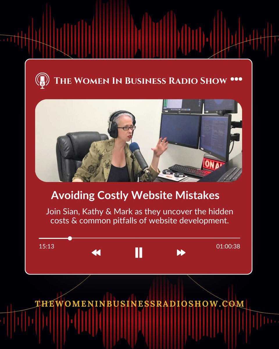 Join Sian, Kathy &amp; Mark as they uncover the hidden costs &amp; common pitfalls of #website development. 🚀💼 #websitemanagement

Whether you're launching or revamping, this episode is packed with must-know website tips! 🎧 Listen here to learn more, tinyurl.com/5fw58khr