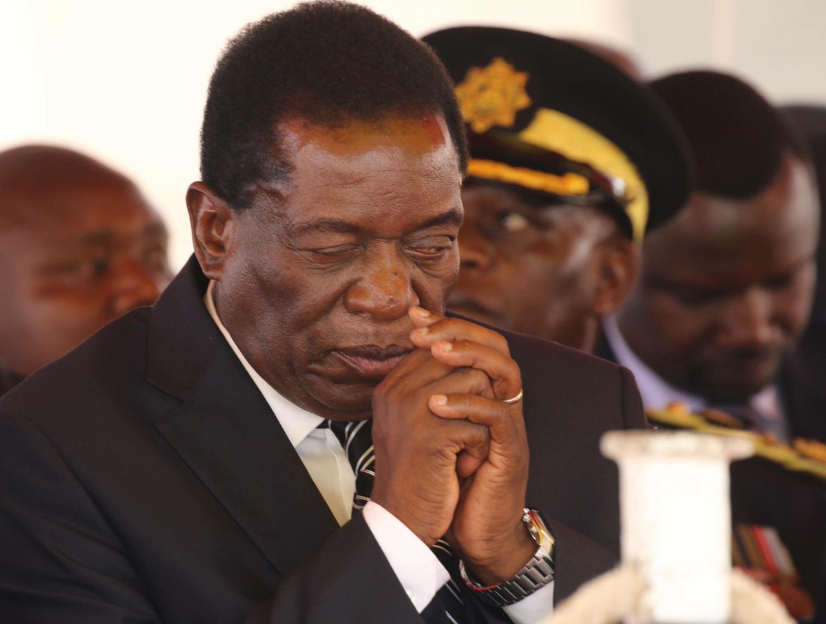 IntlCablesNet's tweet image. Zimbabwe Exclusive 🇿🇼 | Category 1 security detail at hand is that the deep state and security apparatus have now formally advised Emmerson Mnangagwa to resign peacefully and avoid the public humiliation that would come with any attempted resistance, a development that shook him…