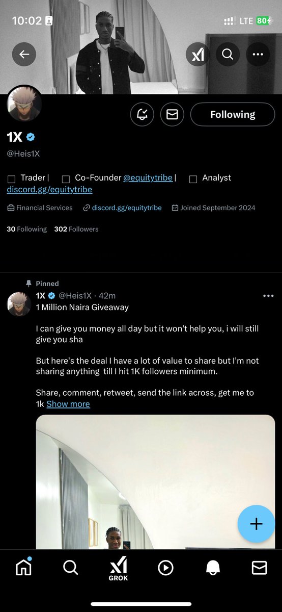 My boss I don share your link to like 4 groups🙏🙏🙏🙏