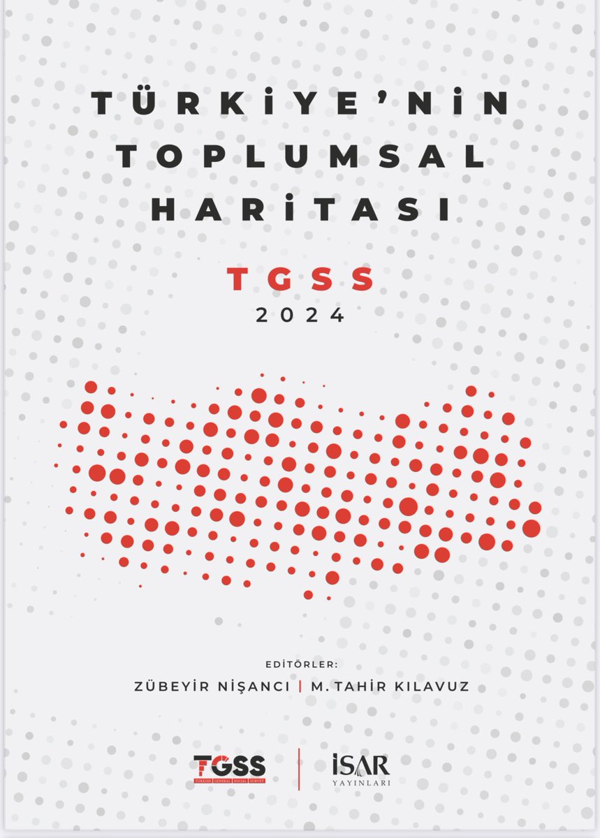 Türkiye'de toplumsal hayatla ilgili en geniş kapsamlı araştırma olan TGSS raporu bir çok bulguyu sizin için derledi.

Gündelik yaşam, din, siyaset, ekonomi, aile ilişkileri, sağlık, göç ve göçmenlere bakış gibi bir çok konuda istatistik mevcut. 

Buyurun.

tgss.org.tr/uploads/89-tgs…