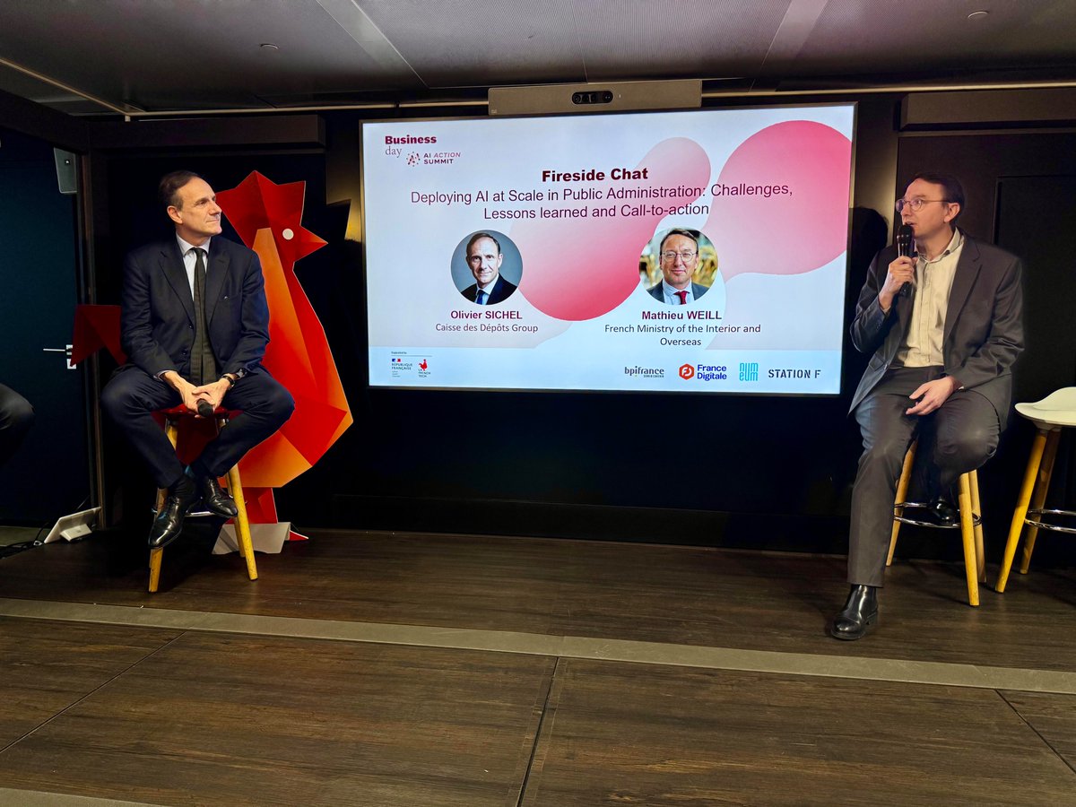 Digital New Deal (@digital_newdeal) on Twitter photo <a href="/oliviersichel/">Olivier Sichel</a> at the #AIActionSummit"No #TrustworthyAI without #TrustworthyData. With Digital New Deal, we provide a strategic perspective, making #DataSpaces a competitive advantage for developing dedicated models for #AgenticAI (LAM) thanks to the data from our companies" <a href="/oliviersichel/">Olivier Sichel</a> at the #AIActionSummit"No #TrustworthyAI without #TrustworthyData. With Digital New Deal, we provide a strategic perspective, making #DataSpaces a competitive advantage for developing dedicated models for #AgenticAI (LAM) thanks to the data from our companies"