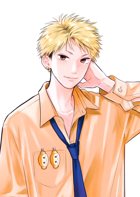 おふざけなし、 ちゃんとかっこいい(はず)山崎描いた