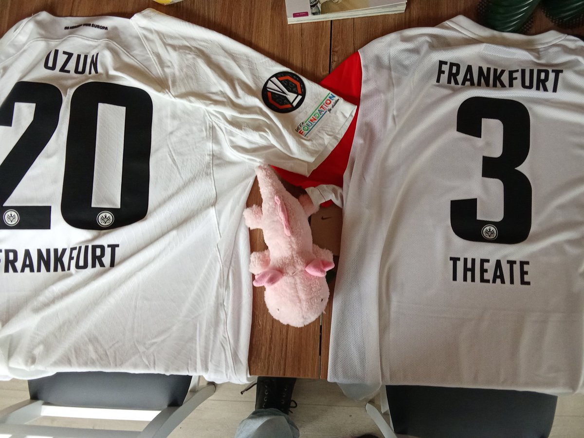 Grüße von meinem Esstisch 
#SGE