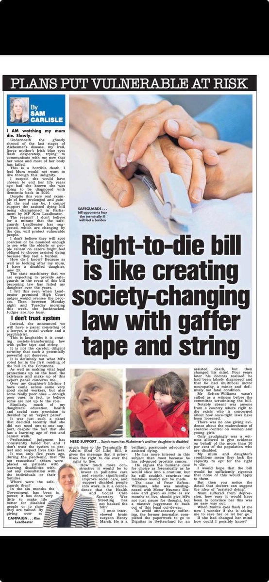 Lord (David) Alton (@davidaltonhl) on Twitter photo We need Bills to assist and help people to live - not a conveyor belt to the cemetery. <a href="/Tanni_GT/">Tanni Grey-Thompson</a> <a href="/thelizcarr/">Liz "blue tick" Carr</a> <a href="/BnsJaneCampbell/">Baroness J Campbell</a> <a href="/MoncktonR/">Rosa Monckton</a> @dann__kruger <a href="/frankcottrell_b/">Frank Cottrell-Boyce</a> We need Bills to assist and help people to live - not a conveyor belt to the cemetery. <a href="/Tanni_GT/">Tanni Grey-Thompson</a> <a href="/thelizcarr/">Liz "blue tick" Carr</a> <a href="/BnsJaneCampbell/">Baroness J Campbell</a> <a href="/MoncktonR/">Rosa Monckton</a> @dann__kruger <a href="/frankcottrell_b/">Frank Cottrell-Boyce</a>