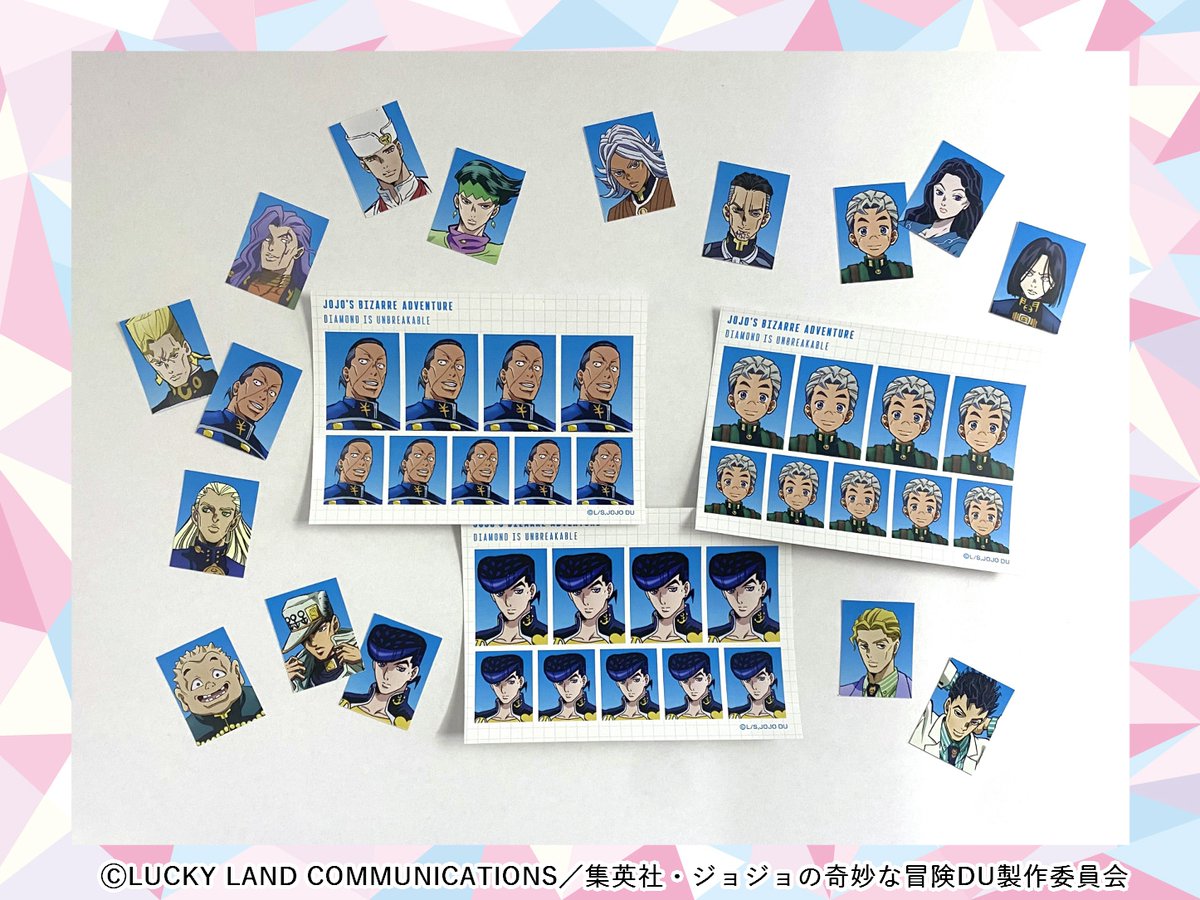 💎【JOJO REVIVAL】シリーズ 新商品⚓ □証明写真風ブロマイド