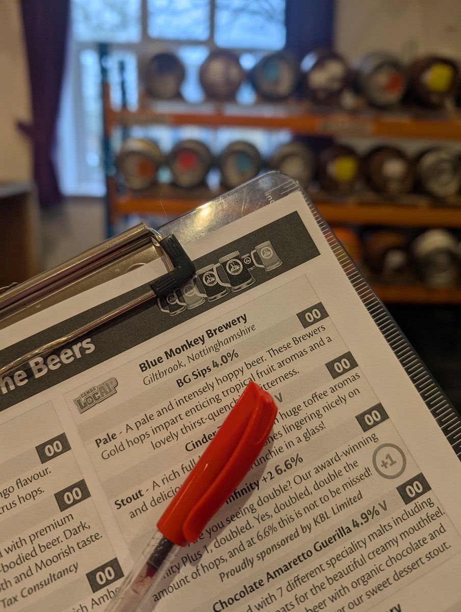 #HBF25 Yesterday's Set-Up by the #Beer Cellar Team ready for tapping &amp; venting today. 😋🍻 
The programme inc #beer &amp; #cider lists, is at the printers &amp; wIll be shared on our #festival website today for those who want a peak before you arrive. 👍
johngodbercentre.co.uk/hucknall-beer-…