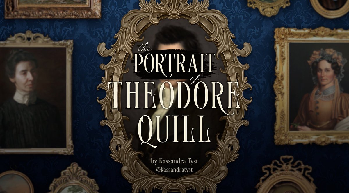KassandraTyst's tweet image. THE PORTRAIT OF THEODORE QUILL

When Elsie accidentally frees Theo from a painting he was trapped in for 106 years, century-old intrigue starts unravelling. 
But Theo is keeping a fatal secret, and Elsie’s heart might not survive it

#questpit #A #F #Q