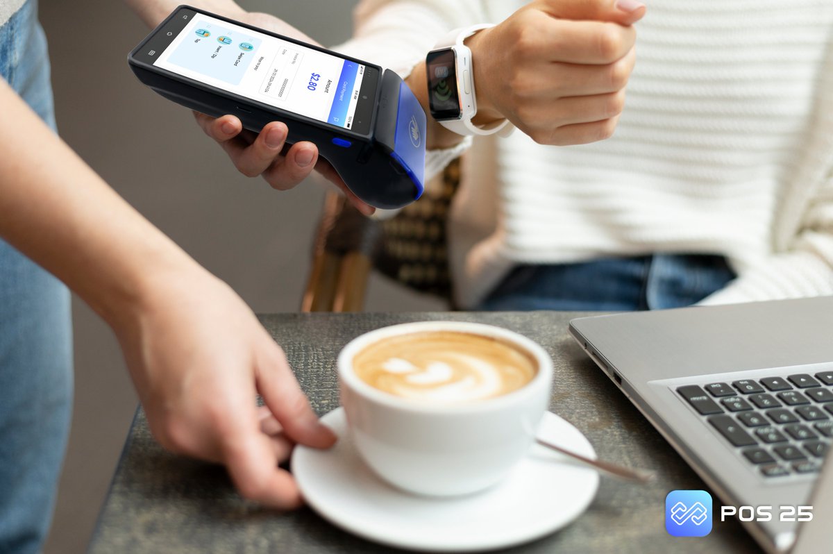 No wallet? No problem! Just tap your smartwatch and enjoy effortless crypto payments in seconds.✨

Whether it’s your morning coffee or a quick bite, #POS25 makes every transaction seamless and secure. ☕ 

#CryptoPayments #TapToPay