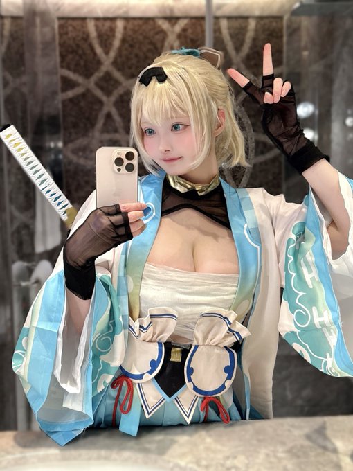 Twitterのコスプレ画像2