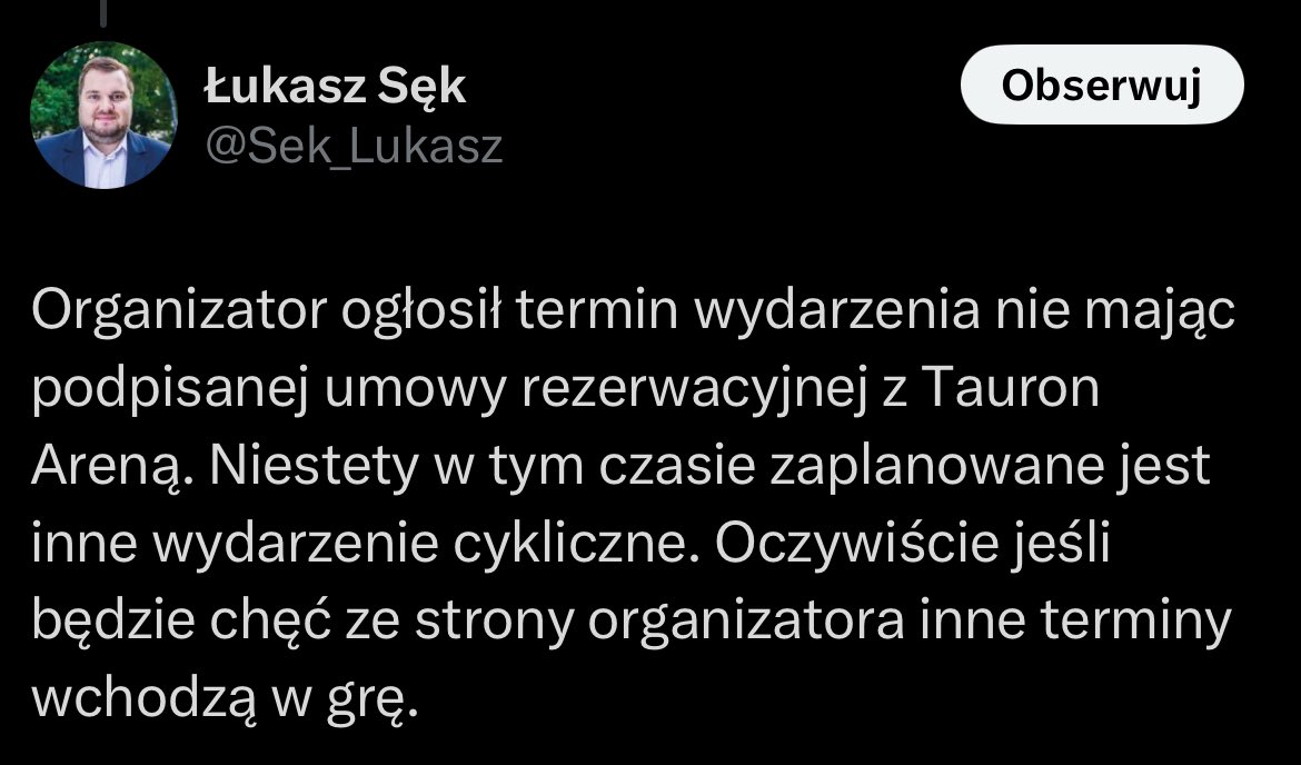 🚨Oficjalny statement odnoście PGL Kraków 2027 od zastępcy prezydenta miasta Kraków🚨

Ogłosili, ale nie mieli jeszcze podpisanej umowy z Tauron Areną? JasperWtopa
