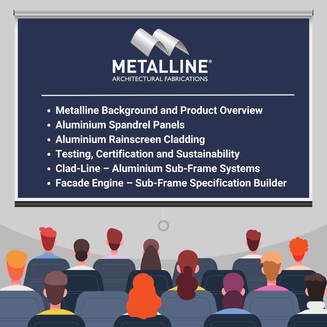 Looking to deepen your knowledge on innovative façade solutions? Join Metalline's CPD Course to gain insights directly from industry experts and stay ahead in the fast-evolving world of architecture and construction. Sign up now: metalline.co.uk/cpd/

#CPD #Architects