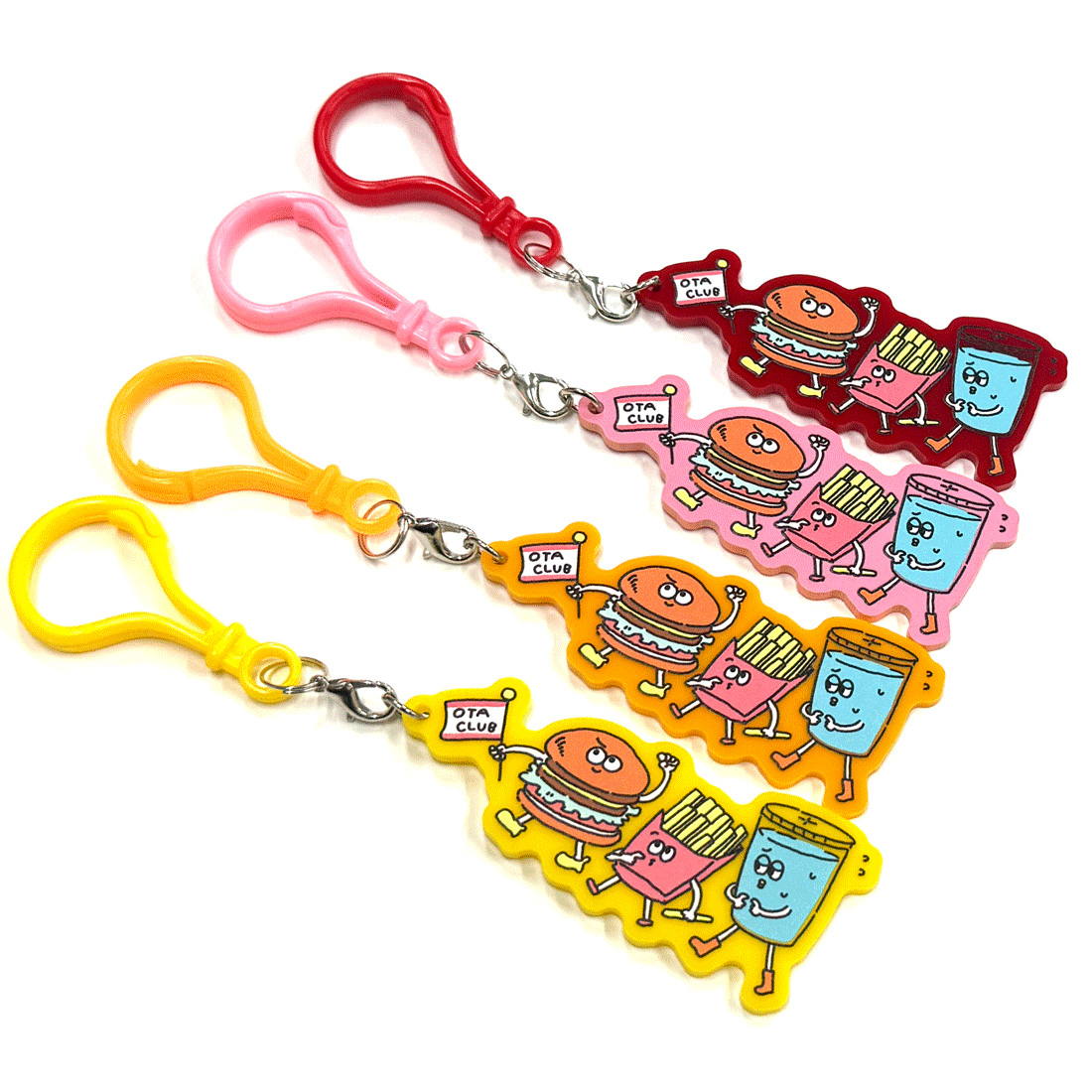 新商品実装のお知らせ】 アクリルキーホルダーにポップで可愛い2種類の