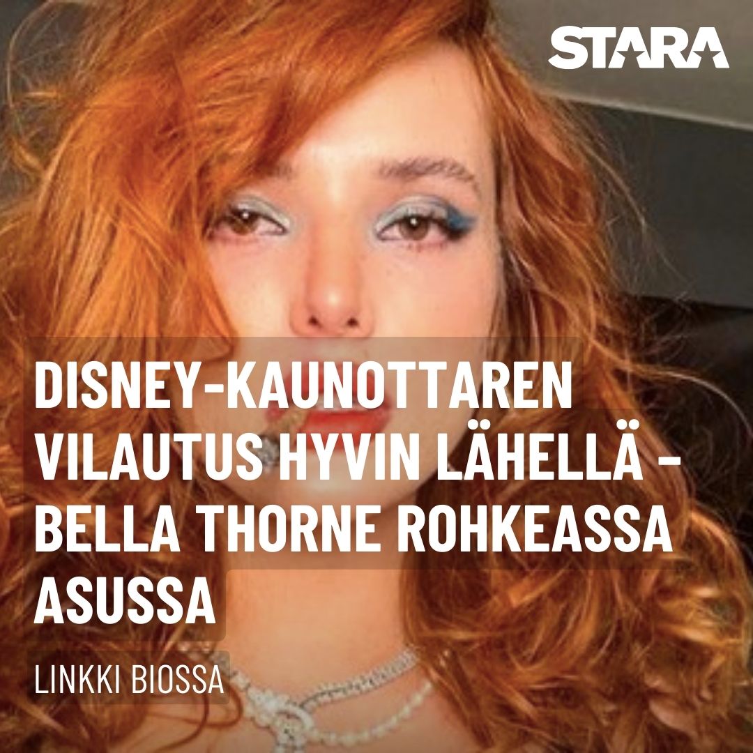 Disney-kaunottaren vilautus hyvin lähellä – Bella Thorne rohkeassa asussa

stara.fi/2025/02/11/bel…