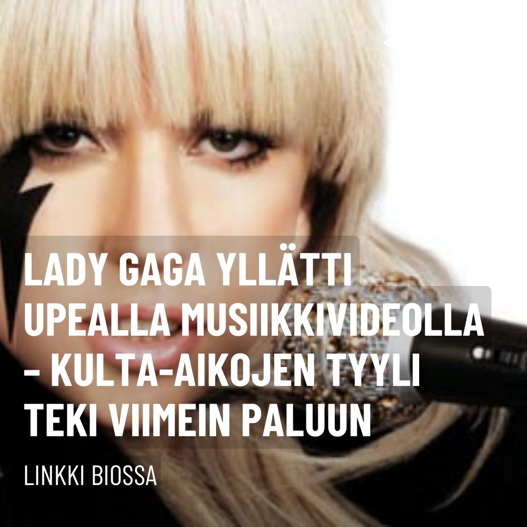 Lady Gaga yllätti upealla musiikkivideolla – kulta-aikojen tyyli teki viimein paluun

stara.fi/2025/02/10/lad…