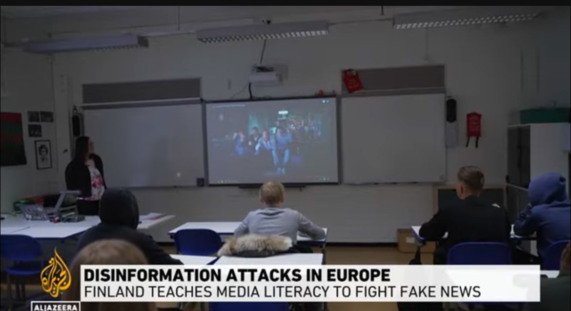 Fighting #disinformation from an early age. How #Finland leads the charge youtu.be/UZV9uw4usEE <a href="/AJEnglish/">Al Jazeera English</a>