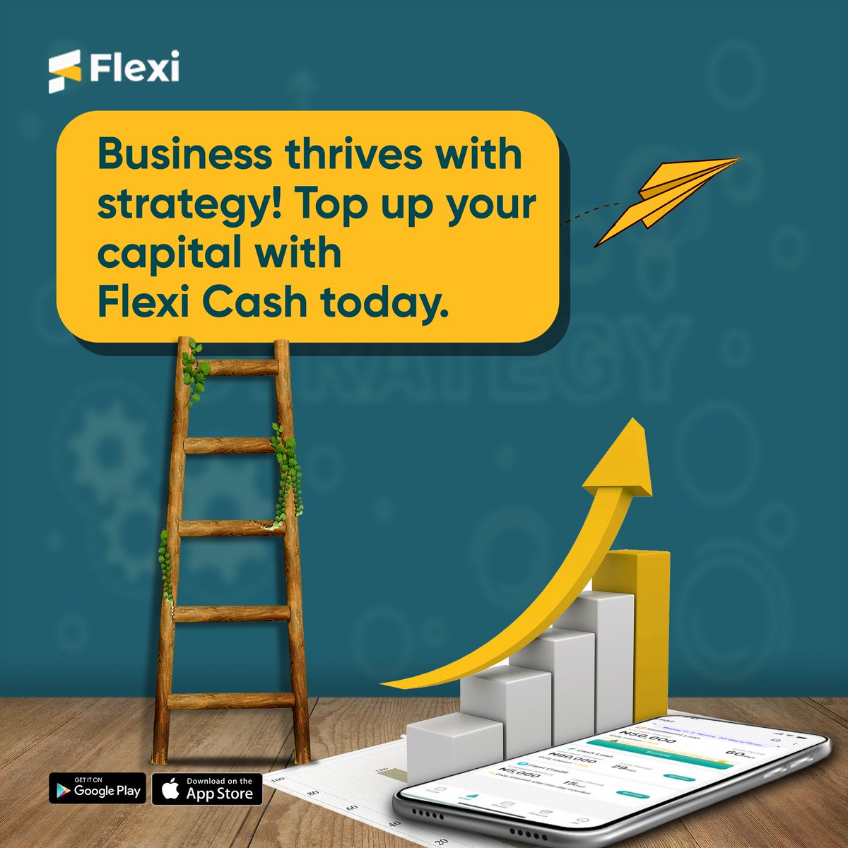 flexi_ng's tweet image. Life’s a puzzle, you don’t need all the pieces to start. Flexi’s got your back, meeting you halfway to help you build the bigger financial picture! Boost your business today with Flexi Cash loan!

#flexi #flexiloans #flexicash