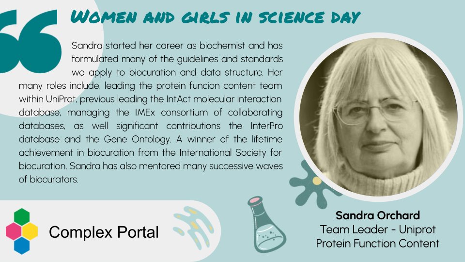 👩‍🔬 Today is International Women and Girls in Science day! 🧪 To celebrate we’re shining the spotlight on two biocurators at the Complex Portal.