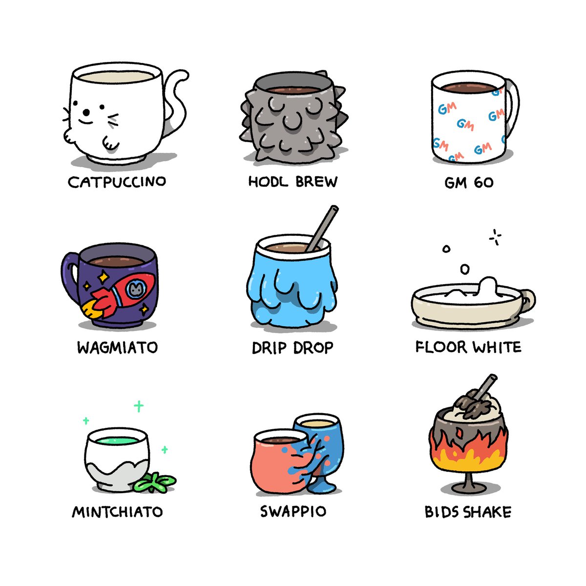 Choose your GM coffee 🙃