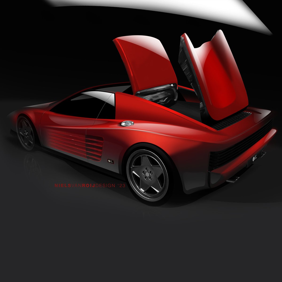 NielsvanRoij's tweet image. Design Sketches by Niels van Roij Design 

Every one-off begins with a sketch. At Niels van Roij Design, our vision comes to life through meticulously crafted lines, capturing the essence of bespoke automotive artistry.

__

#oneoff #configurations #coachbuilder #coachbuilt