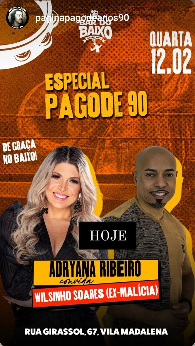 Adryanaribeiro's tweet image. Hoje na #vilamadalena #pagode90 @bardobaixo
