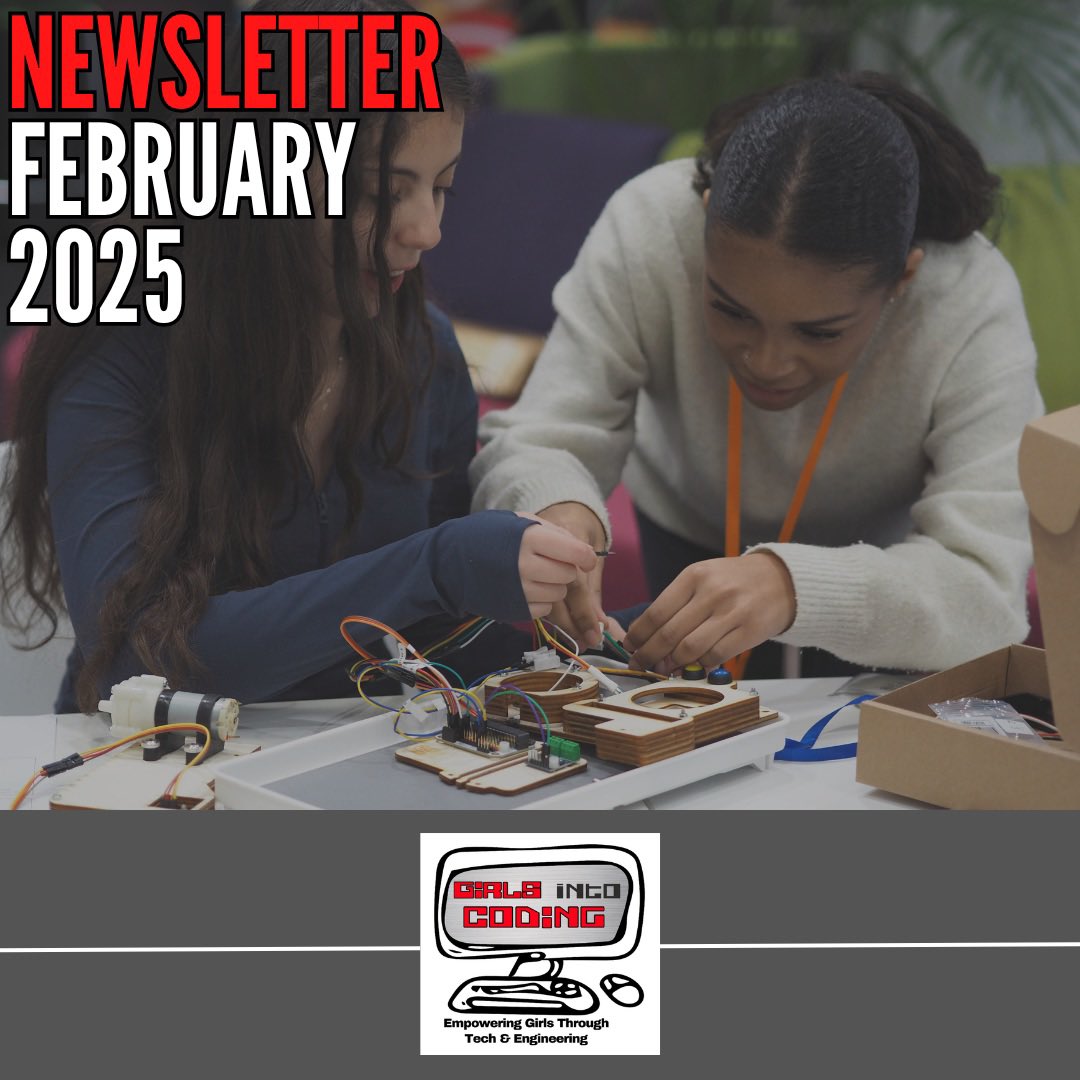 🚨 New Girls Into Coding newsletter!
Are makers actually engineers? 🤔 Dive into "The Similarities Between Makers &amp; Engineers" + highlights from Jan events, Feb gathering details, &amp; Maddie Moate's new book!
👉🏾 bit.ly/4jTDohS
#STEM #Makers #Engineers #WomenInTech #tech