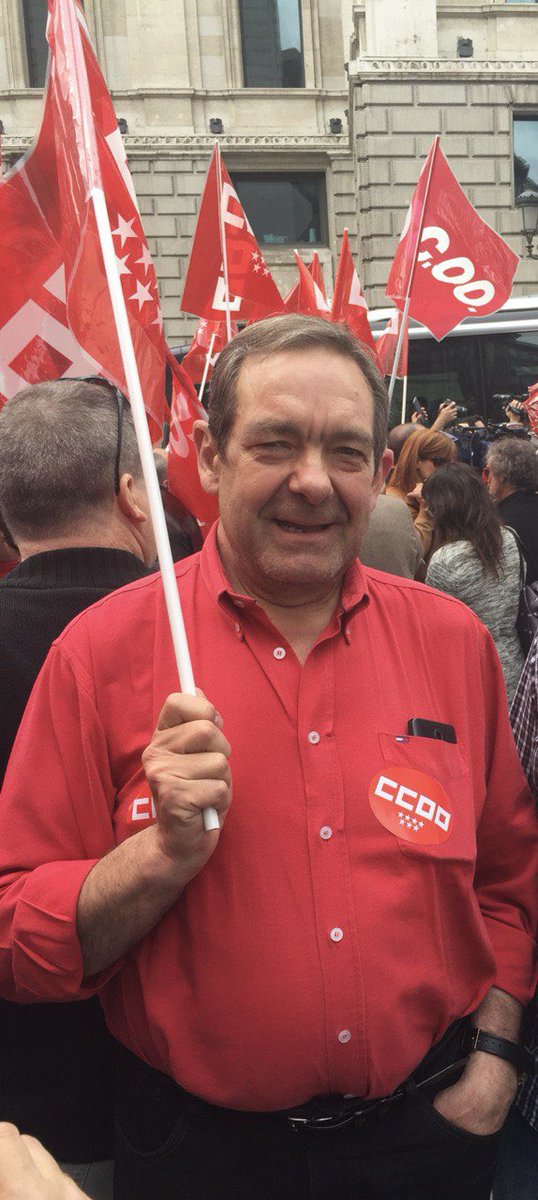 CCOOmadridNorte's tweet photo. Ayer falleció Roman García Sánchez compañero y ex Secretario General de la Comarca Norte de CCOO de Madrid.

Que la tierra te sea leve compañero. 

@CCOOMadrid @MadridSindical https://t.co/4Ol6Z0ANT2