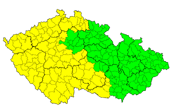 Český hydrometeorologický ústav_VYSTRAHY tweet media